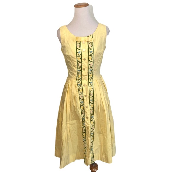 Vintage Dresses & Skirts - Vintage 1950s Wendy Wood Sun Dress Small